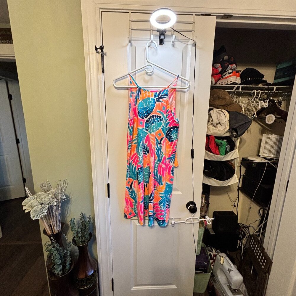 NWT Lilly Pulitzer Women's Size XS Margot Dress Multicolored Goombay Smashed